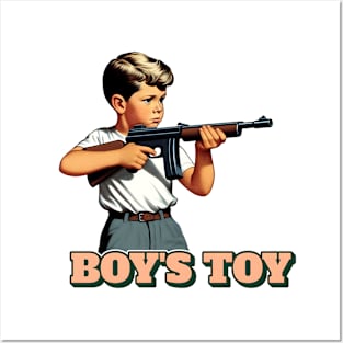 Boy's Toy Posters and Art